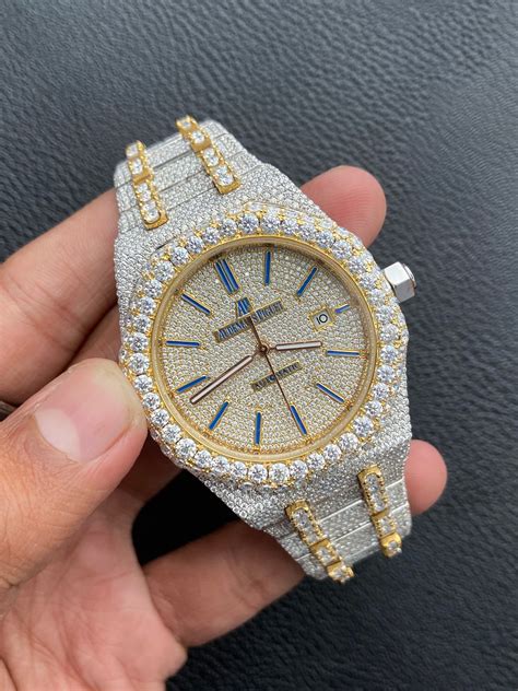 fake full diamond watches|real iced out watches cheap.